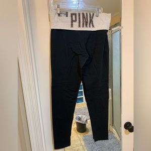 Victoria’s Secret pink folded waist legging
